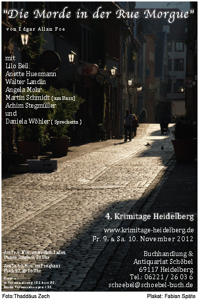 krimitage heidelberg 2012 plakat